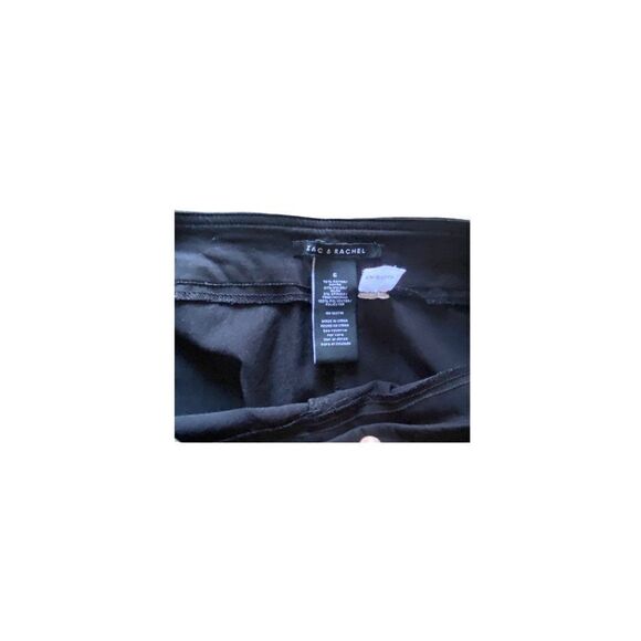 Zac and Rachel Women's Black Capris with Crochet Hem Detail US 6 - Picture 7 of 7